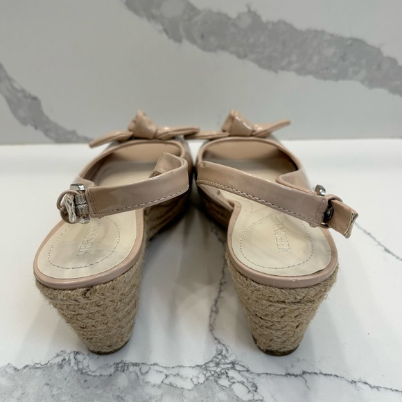 NWOT Womens 7 Merona Espadrille Wedge Peep Toe Heels - Picture 5 of 6